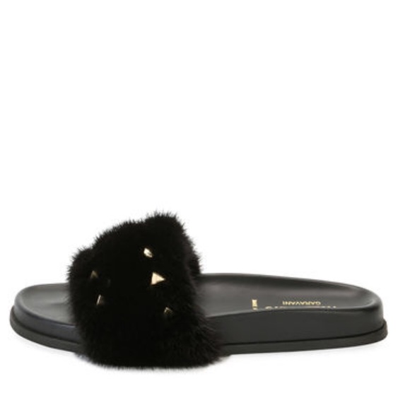 1 LEFT⚡️BLOWOUT PRICE⚡️NEW🌈VALENTINO MINK SANDAL - Picture 3 of 8